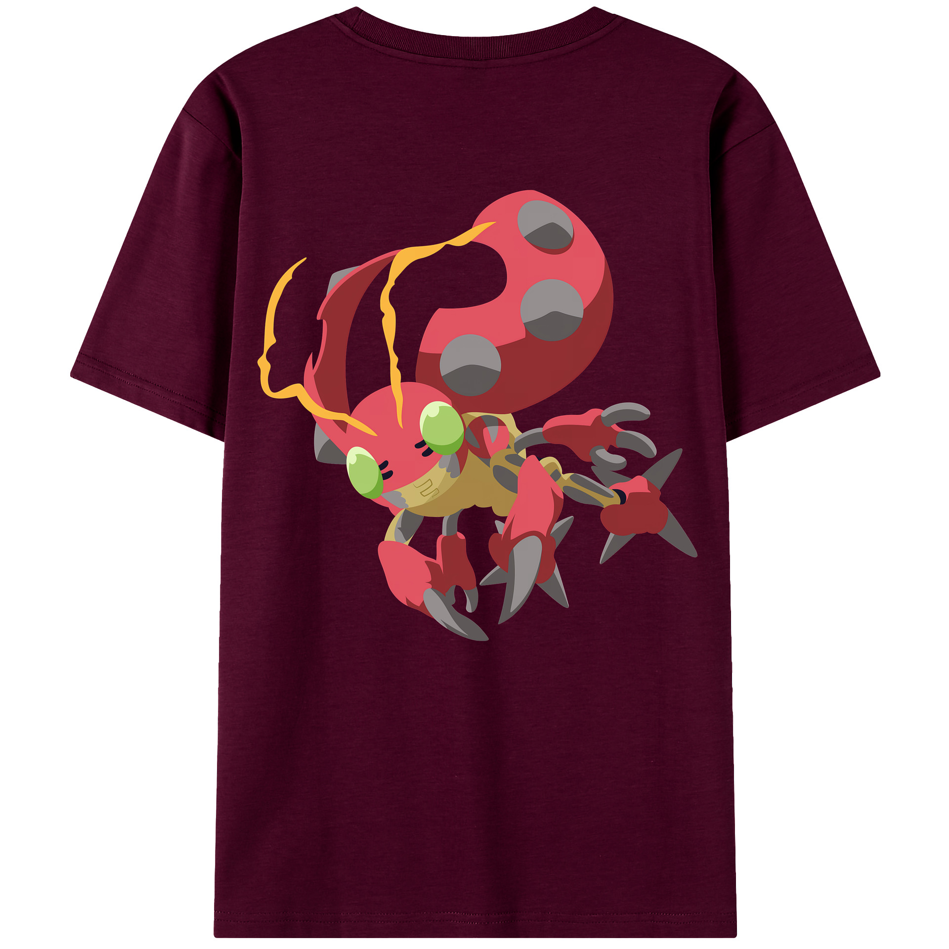 （画像用） Digimon デジタルモンスター/デジモン レディース半袖Tシャツ(バックプリント)